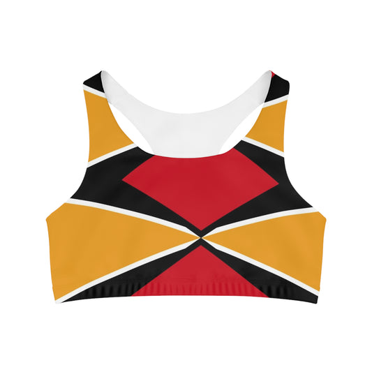 Bold Sports Bra (AOP)