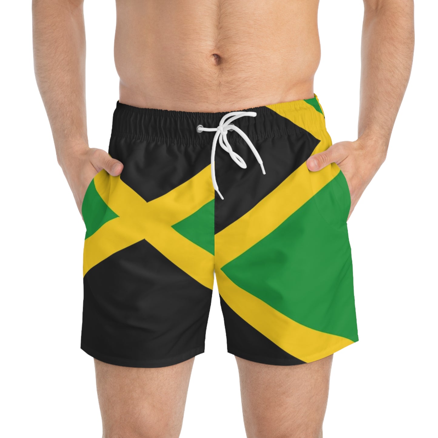 Island Inspired Swim Trunks (AOP)