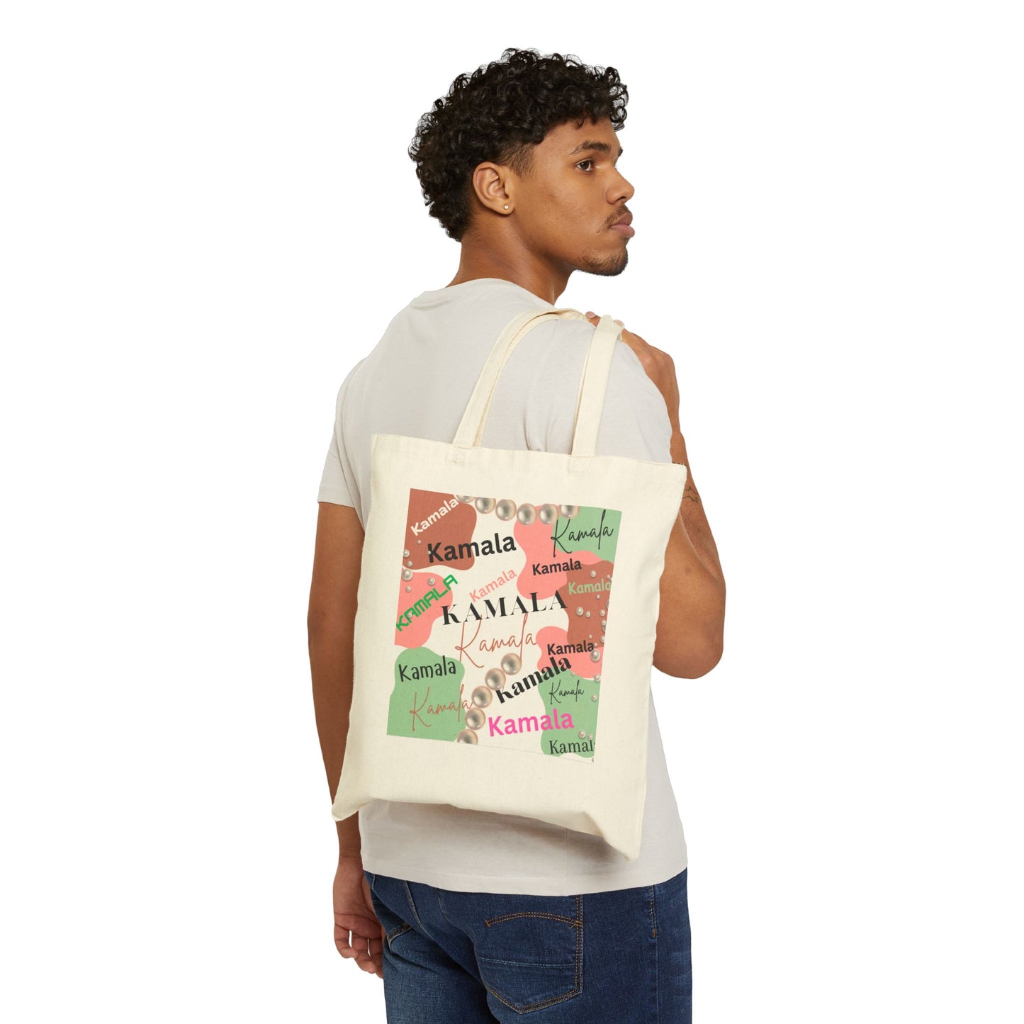 Kamala Cotton Canvas Tote Bag