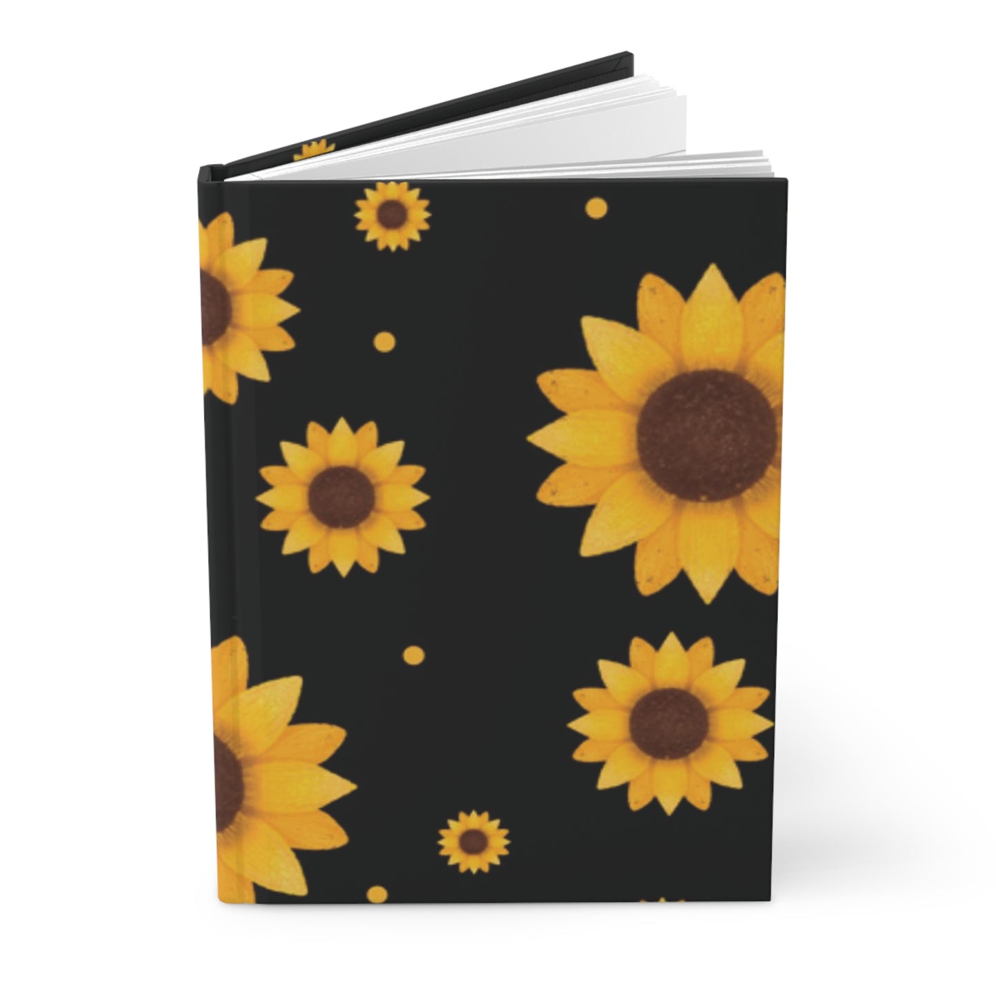 Sunflower Hardcover Journal Matte
