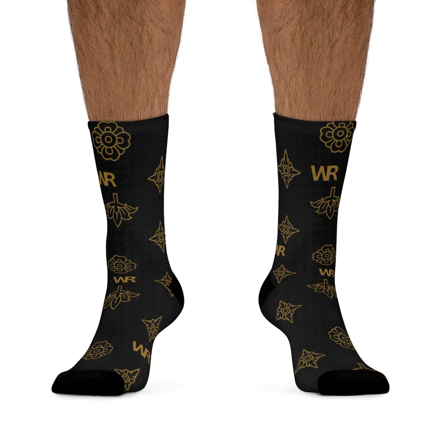 Signature Luxe Print Poly Socks