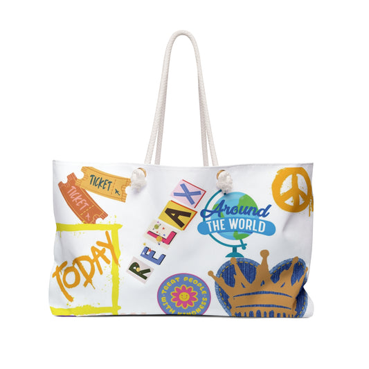 Graffiti Weekender Bag