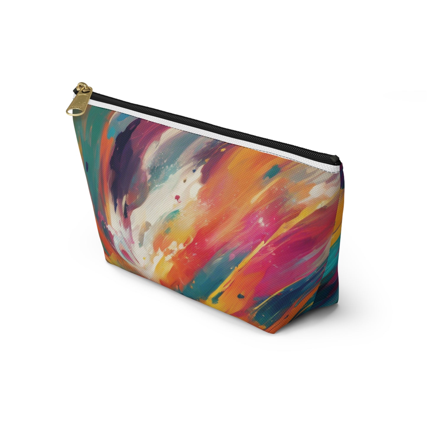 Water color Accessory Pouch w T-bottom