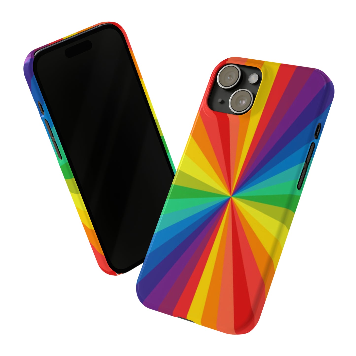 Rainbow Slim Phone Cases