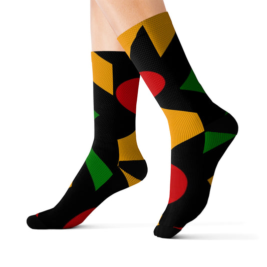 Sublimation Multi-Color Socks