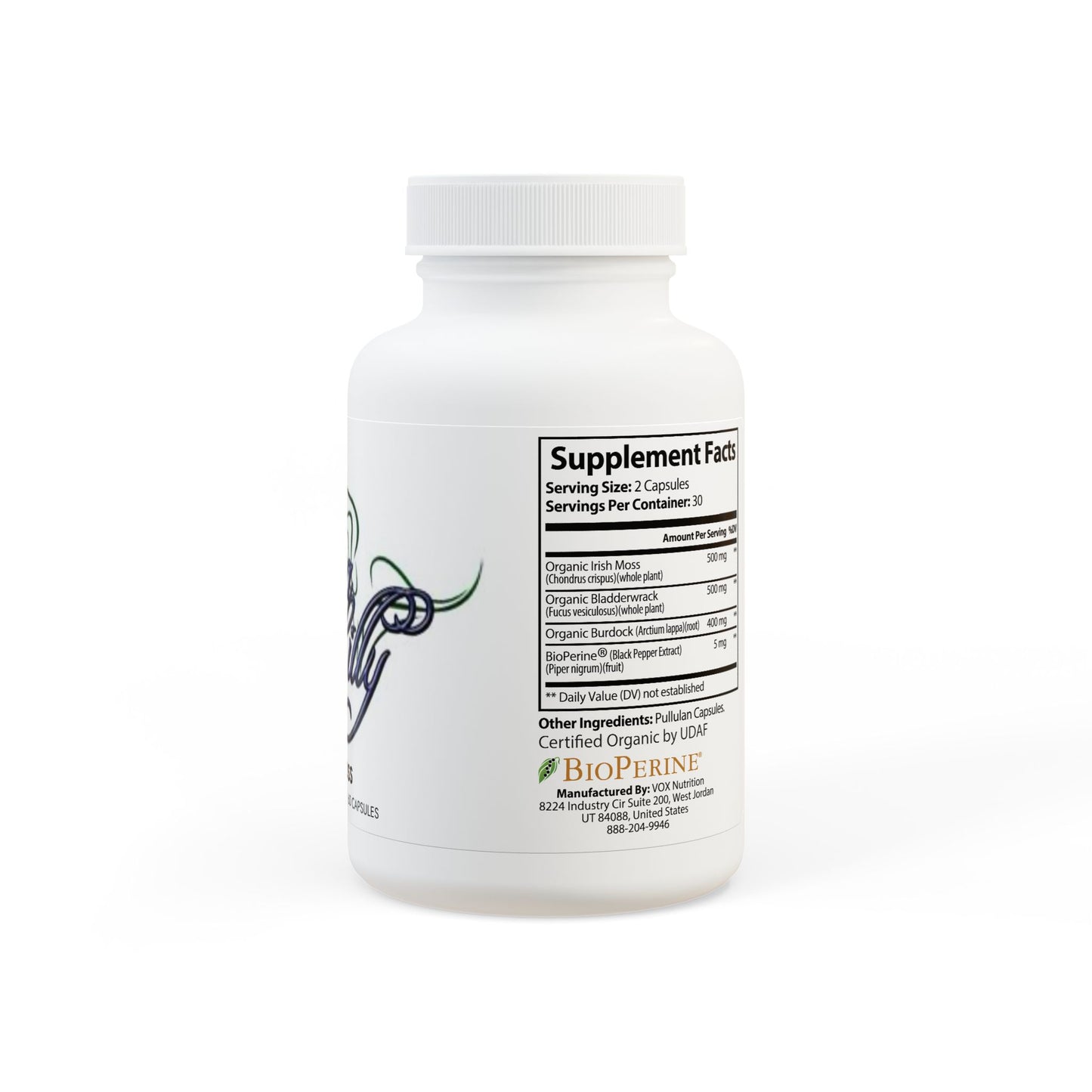 Aloma Lilly Sea Moss Supplement (60 Capsules)