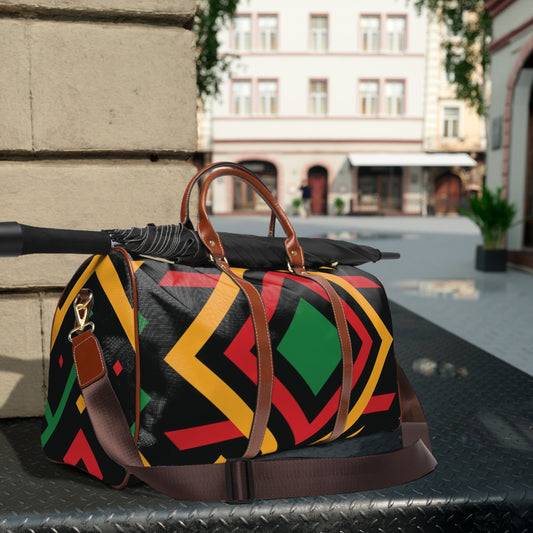 Waterproof African print Travel Bag