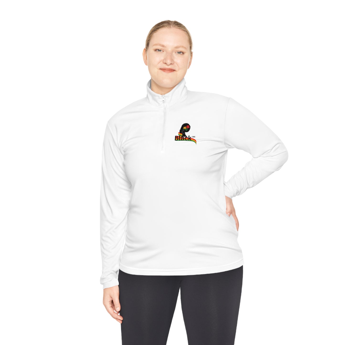 Black 365Quarter-Zip Pullover