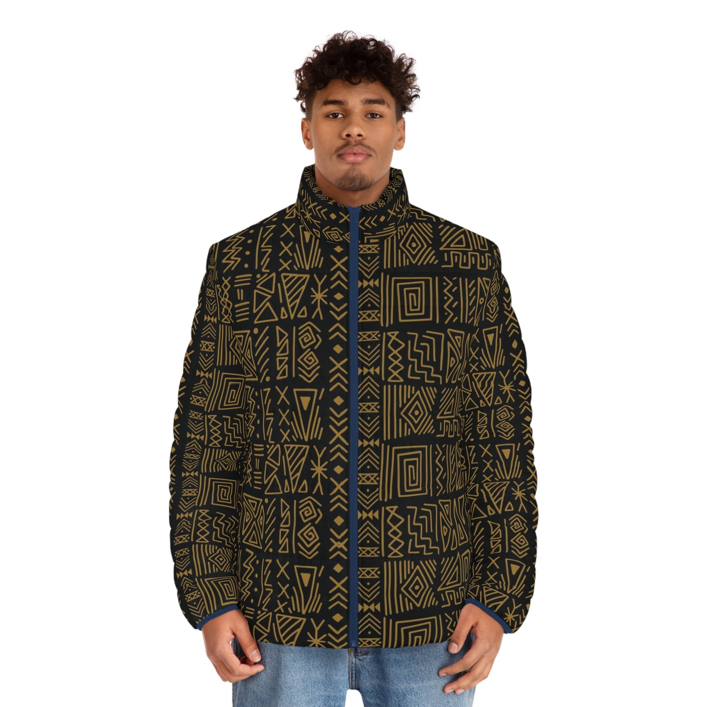Men's Puffer Jacket (AOP)