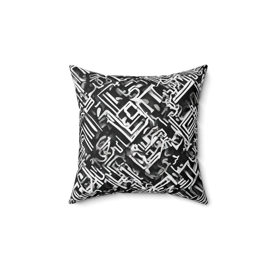 Power Play  Square Pillow