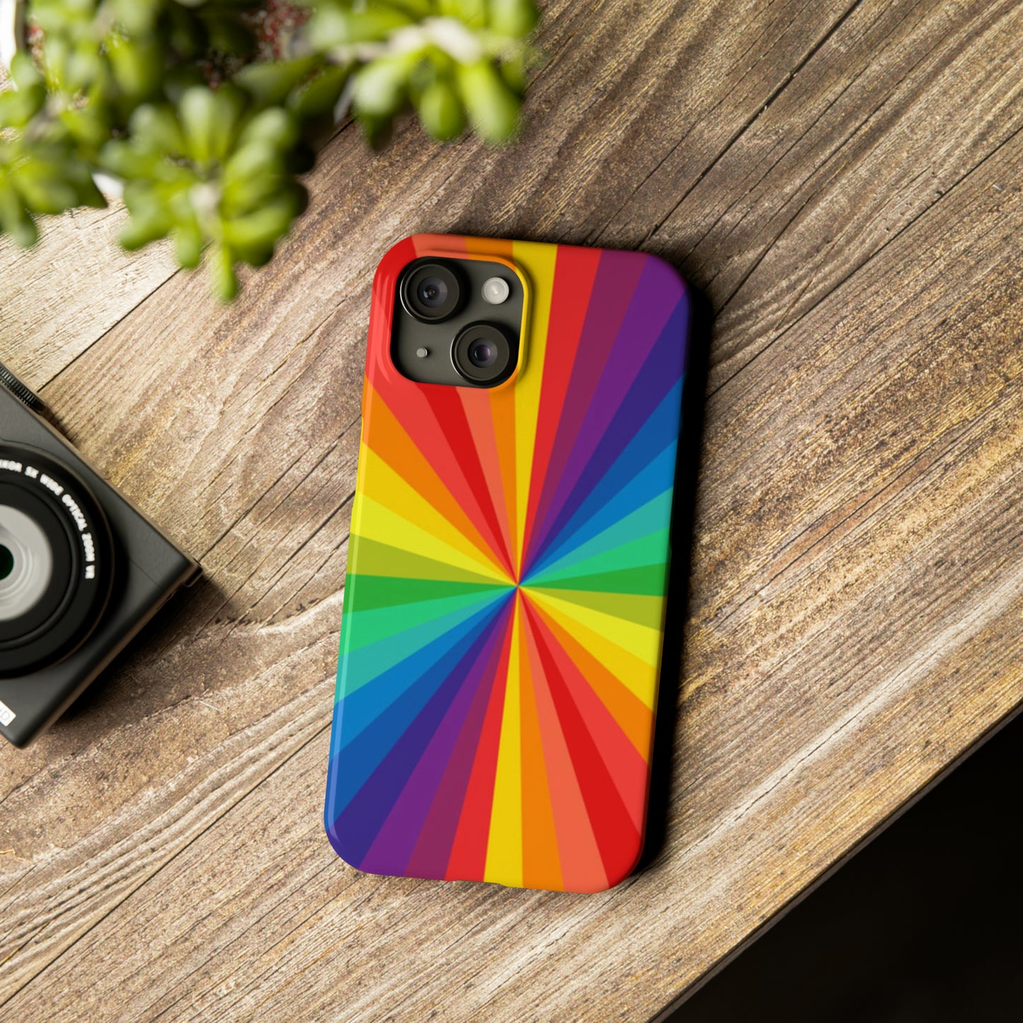Rainbow Slim Phone Cases