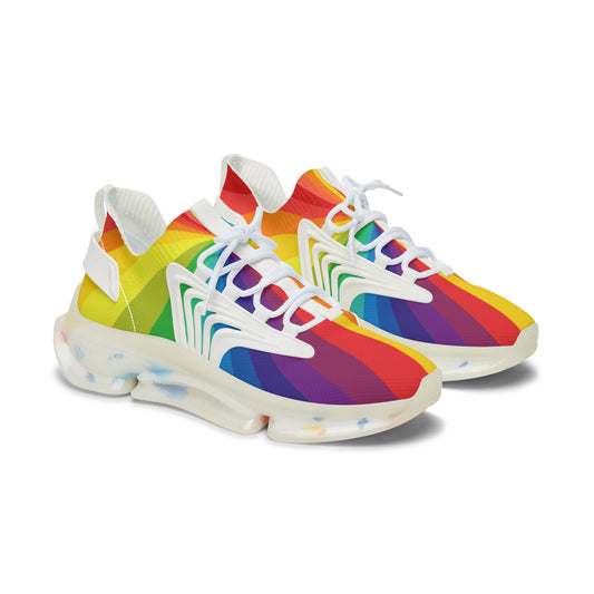 Rainbow Women's Mesh Sneakers