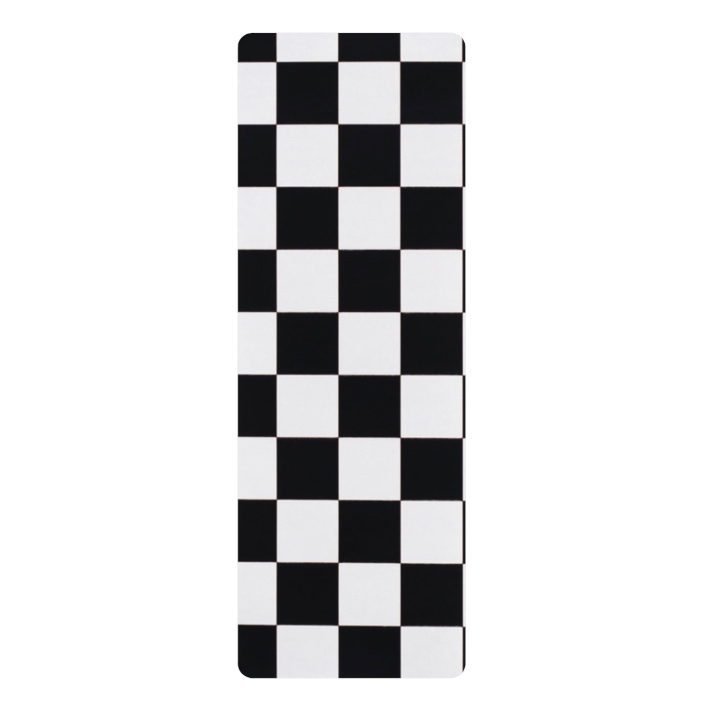 Checkered Rubber Yoga Mat