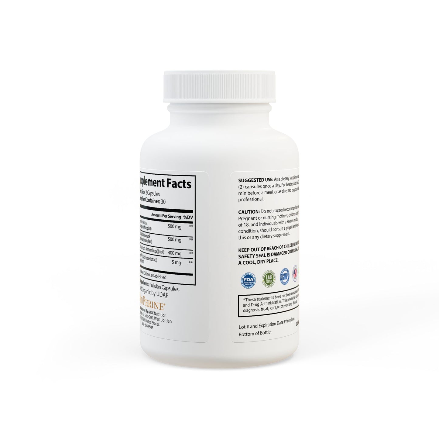 Aloma Lilly Sea Moss Supplement (60 Capsules)