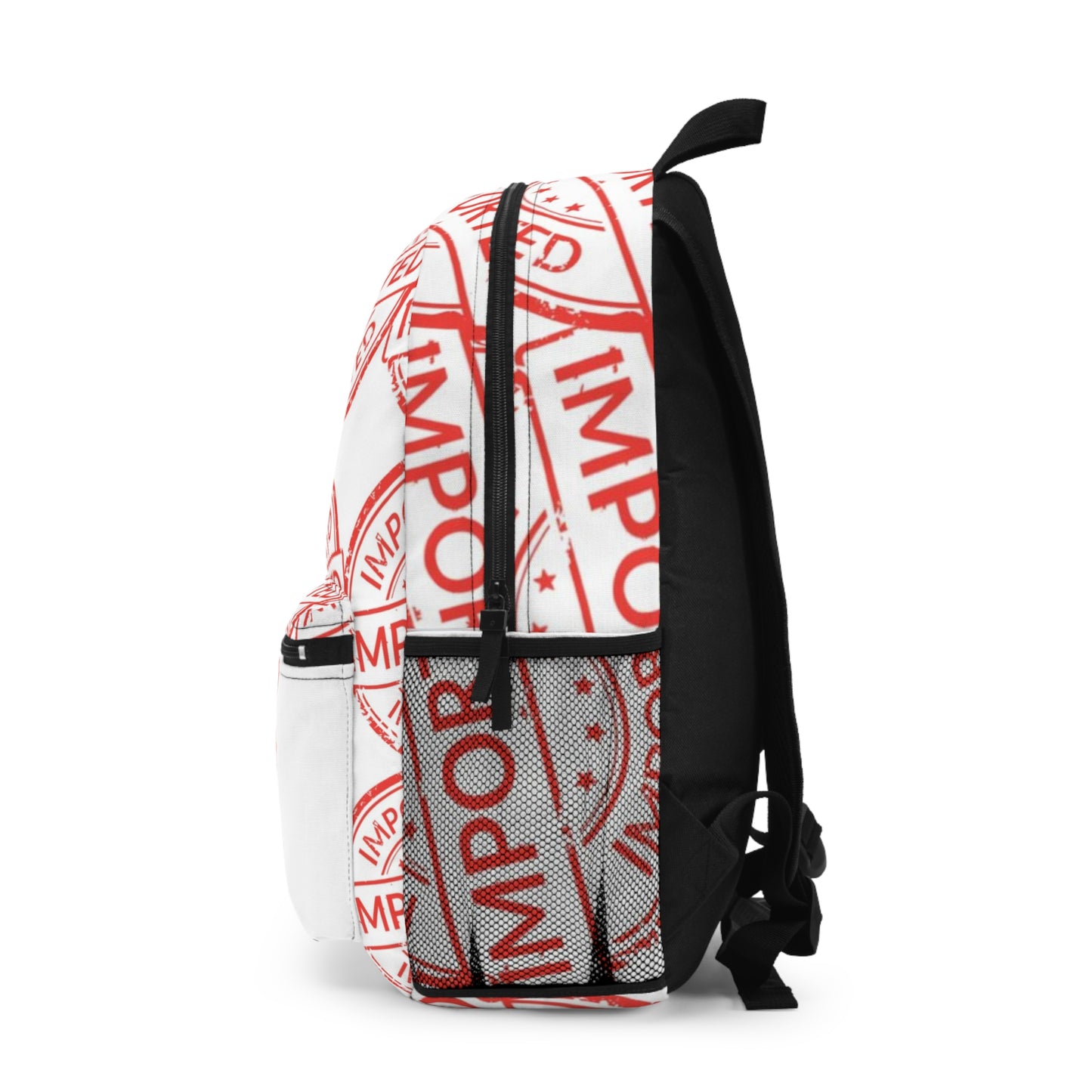 Backpack with Imported stamp