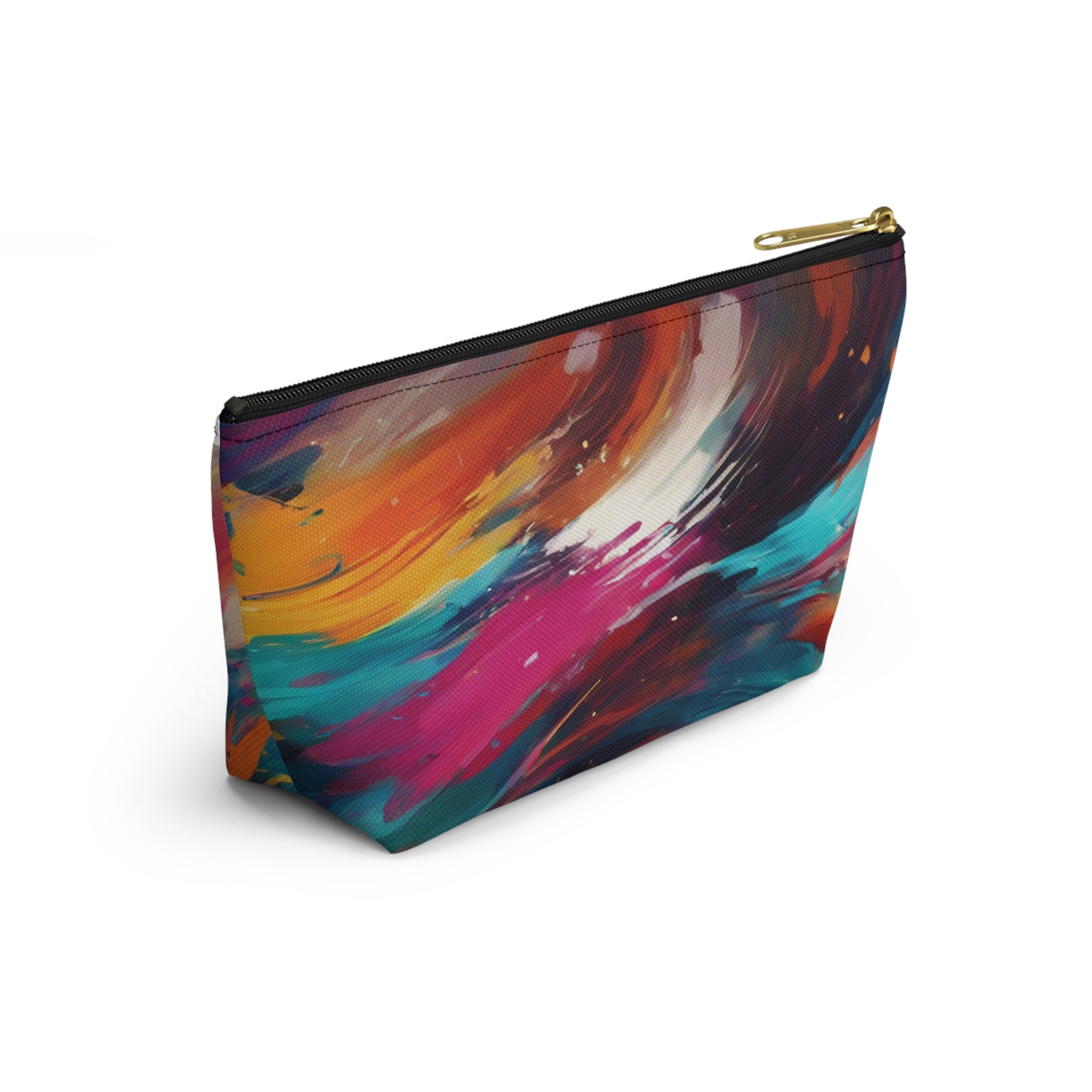 Water color Accessory Pouch w T-bottom