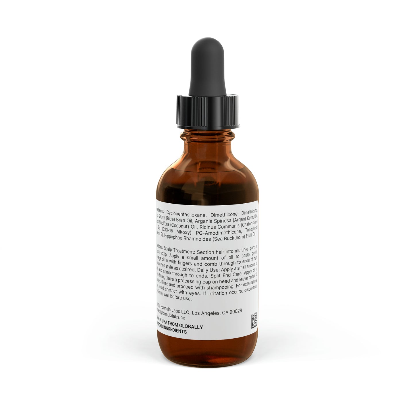 Aloma Lilly Hair Oil, 2oz