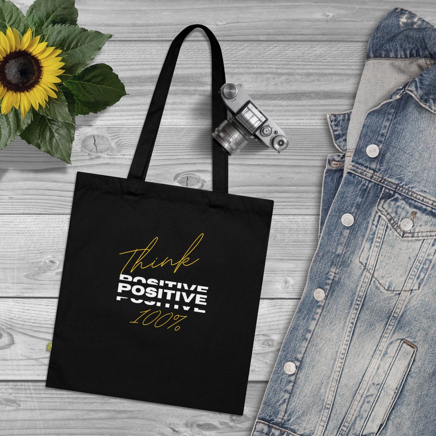 Positive Organic Cotton Tote Bag