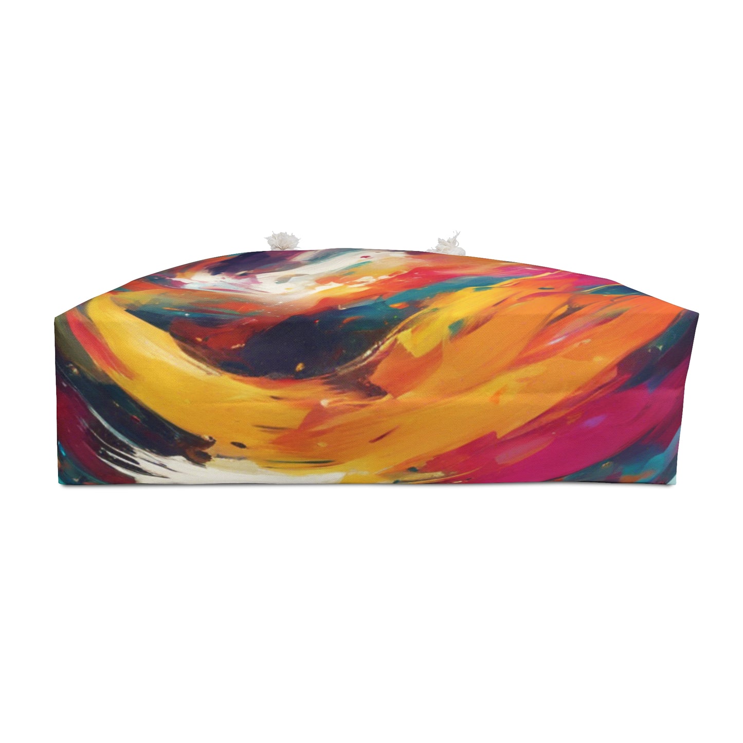 Weekender Bag with water color brush strokes