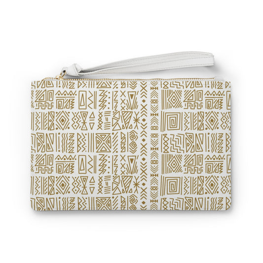 Clutch Bag with tribal print