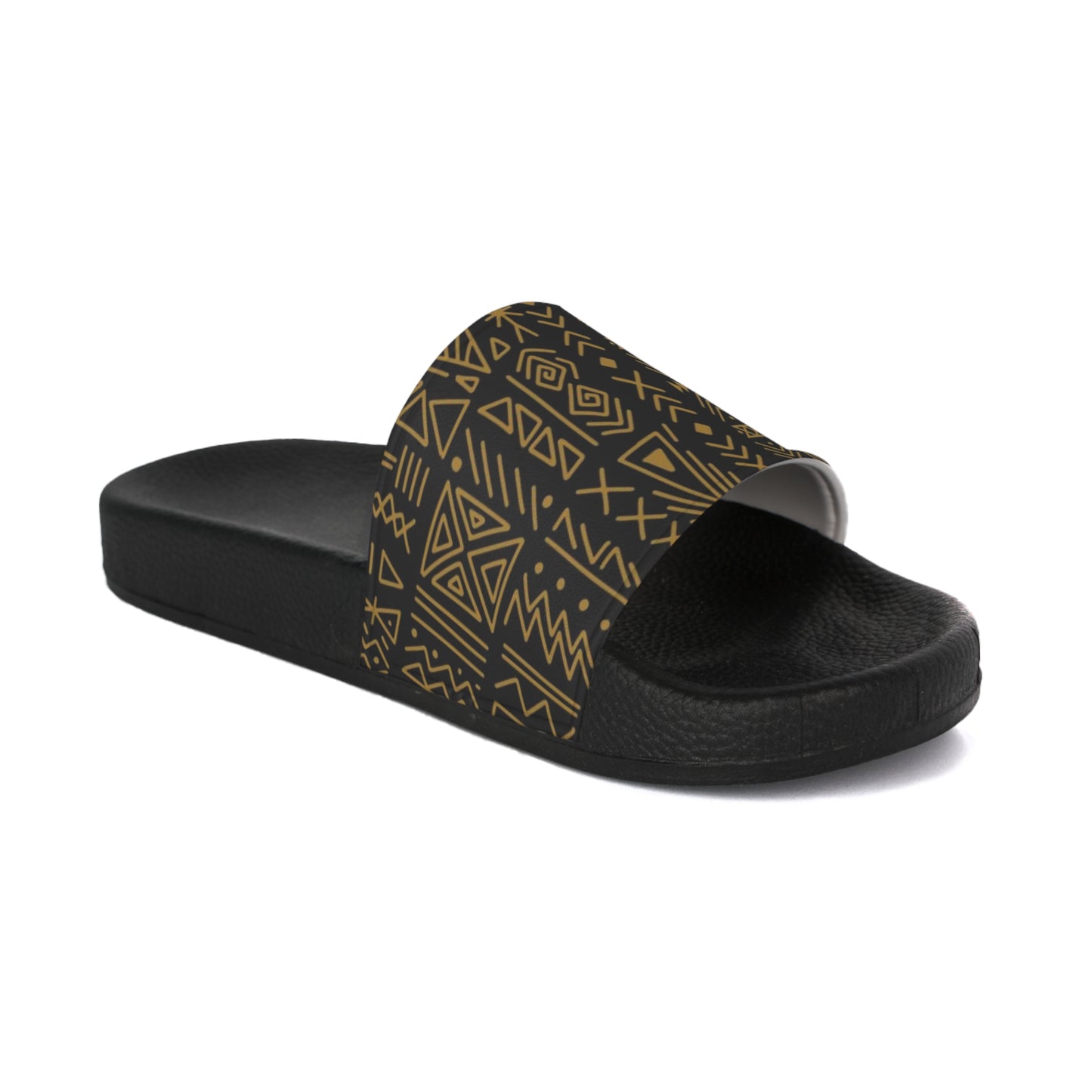 Tribal Print Slide Sandals