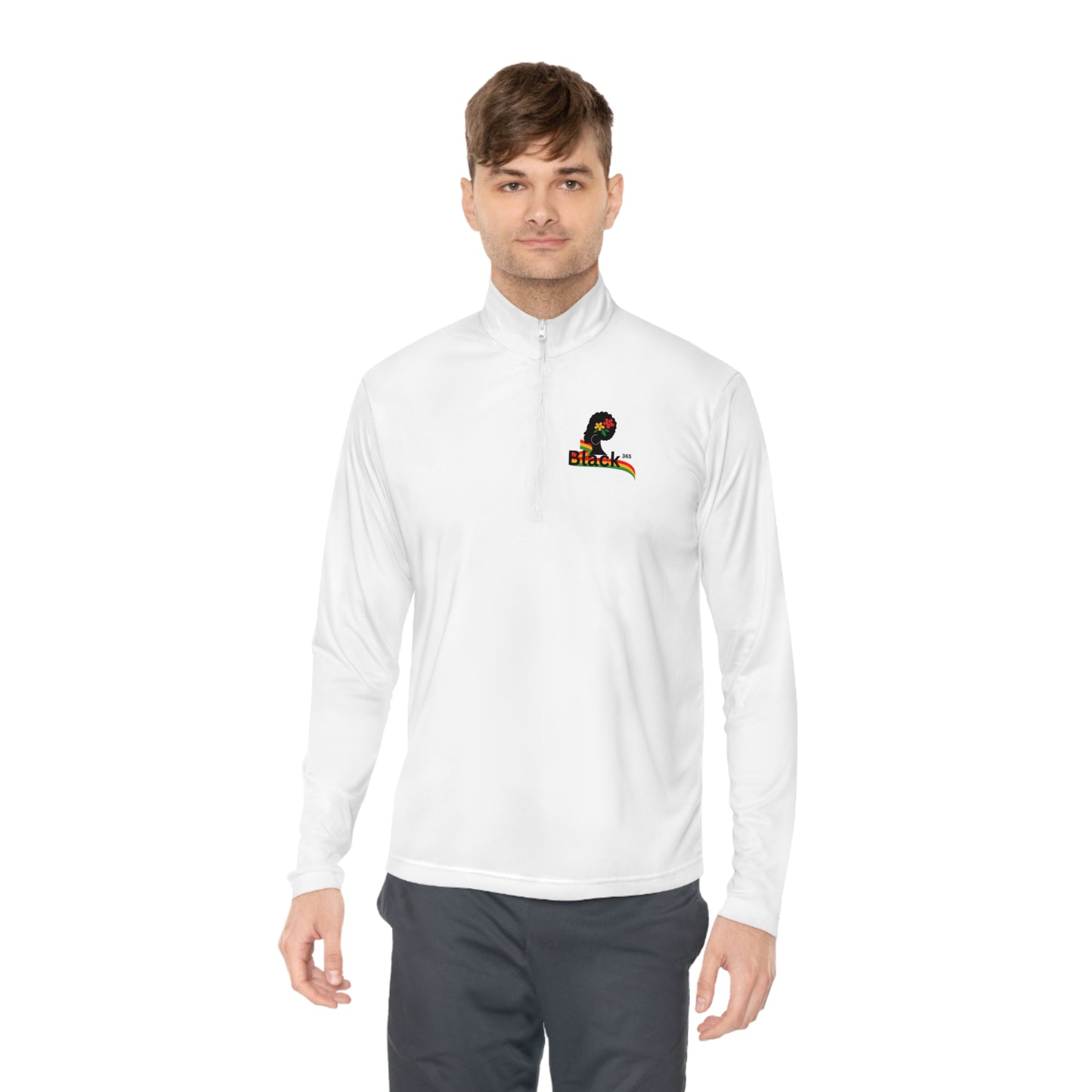 Black 365Quarter-Zip Pullover
