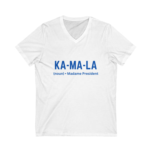 V-Neck Tee - Kamala as Noun T-Shirt