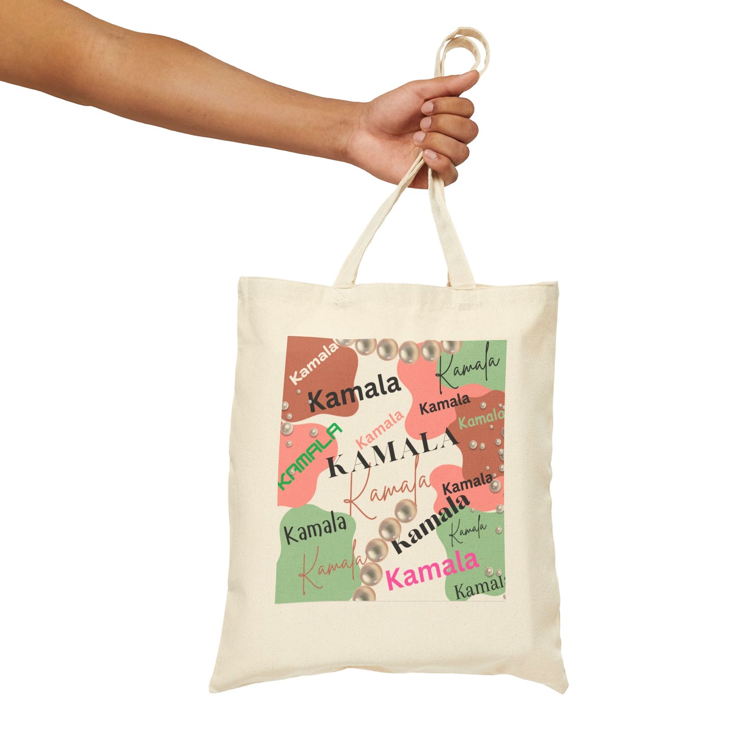Kamala Cotton Canvas Tote Bag