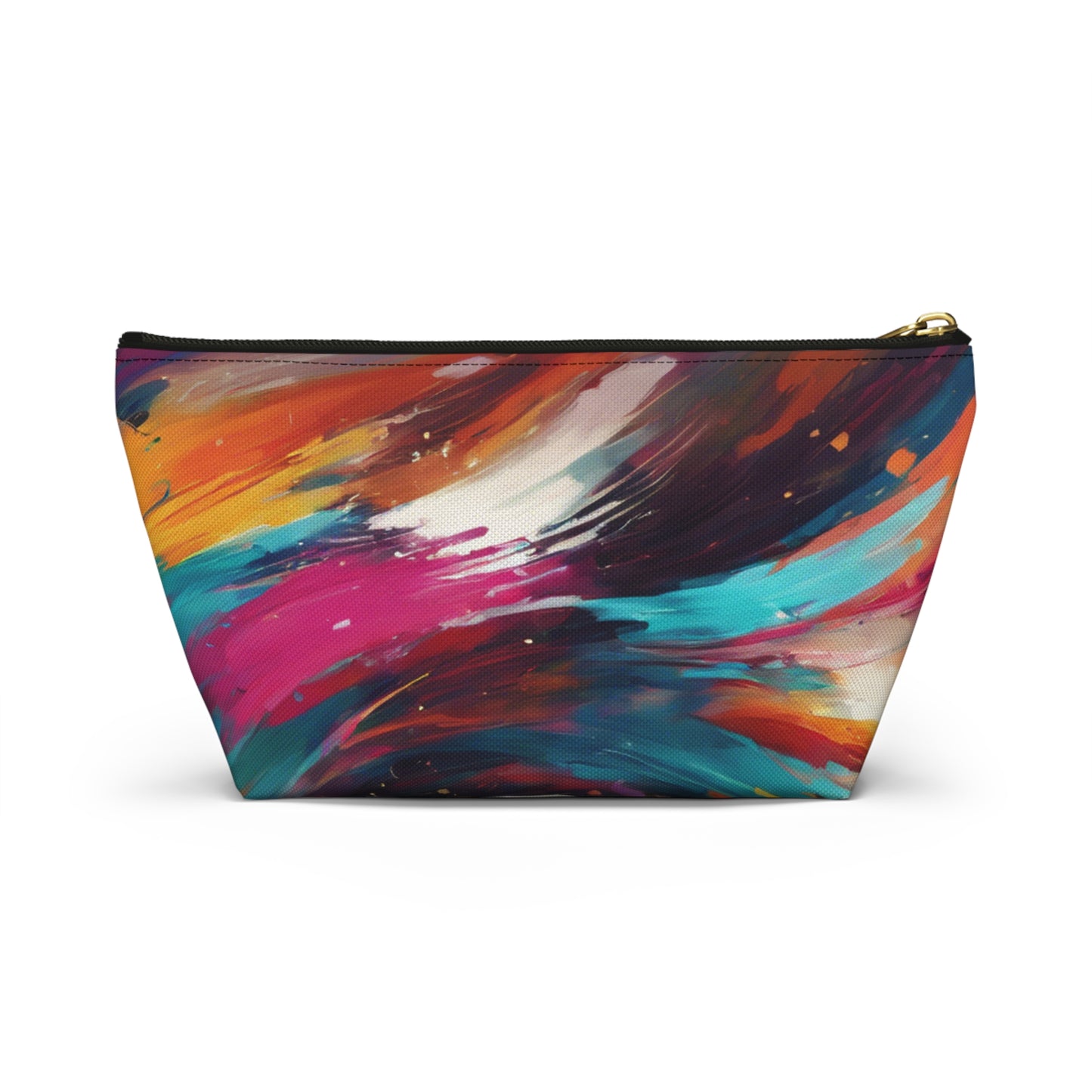 Water color Accessory Pouch w T-bottom