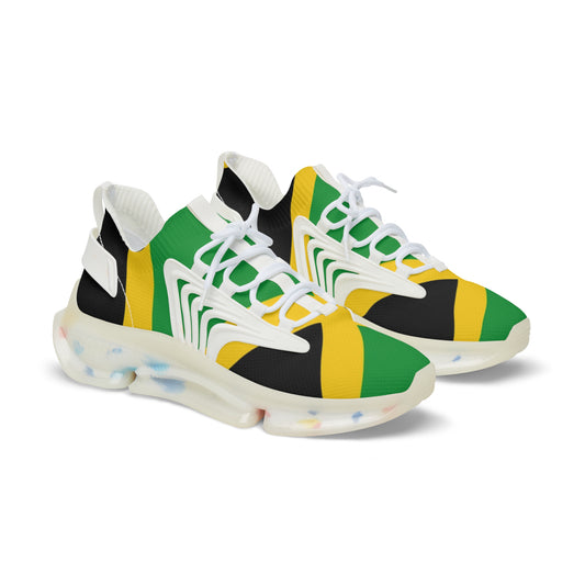 Men's Jamaican Inspired Mesh Sneakers
